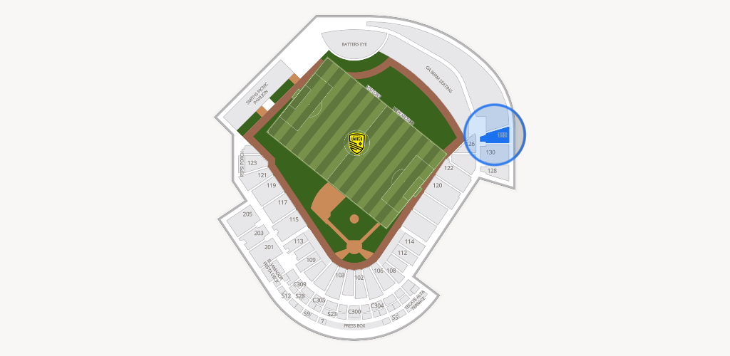 Rio Grande Credit Union Field at Isotopes Park Seating Chart