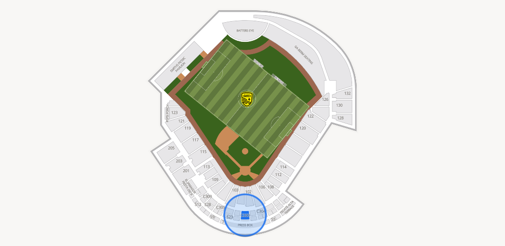 Rio Grande Credit Union Field at Isotopes Park Seating Chart