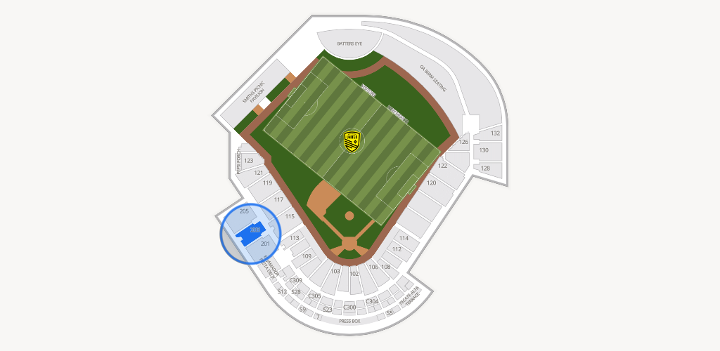 Rio Grande Credit Union Field at Isotopes Park Seating Chart