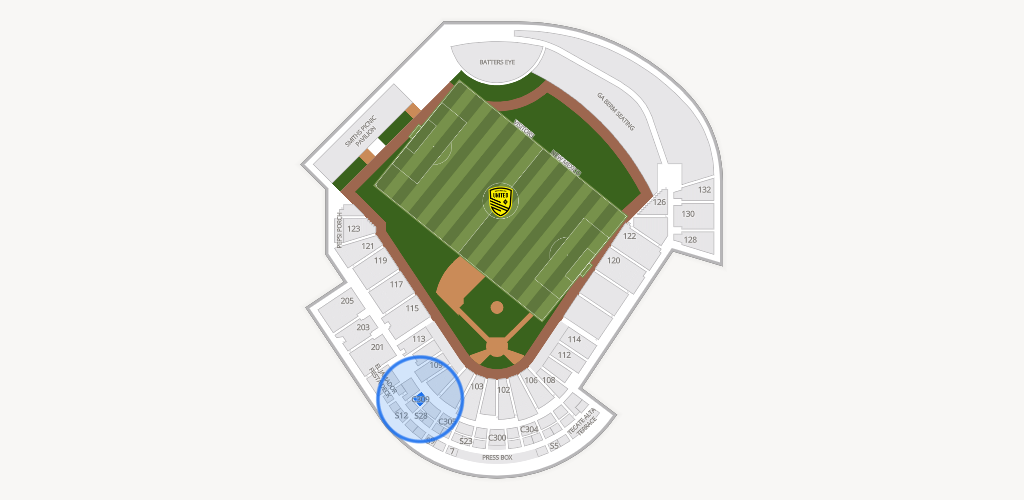 Rio Grande Credit Union Field at Isotopes Park Seating Chart