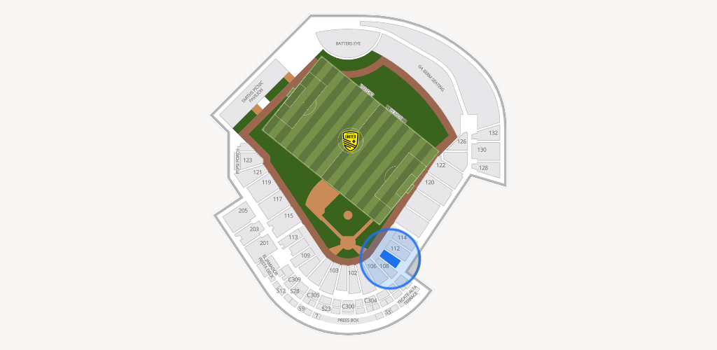 Rio Grande Credit Union Field at Isotopes Park Seating Chart