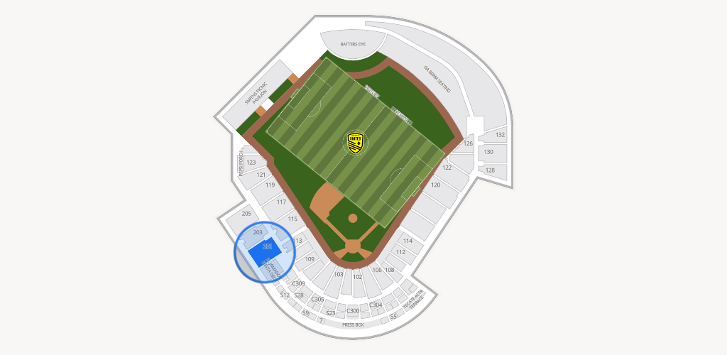 Rio Grande Credit Union Field at Isotopes Park Seating Chart