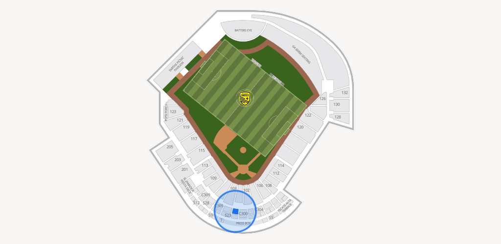 Rio Grande Credit Union Field at Isotopes Park Seating Chart