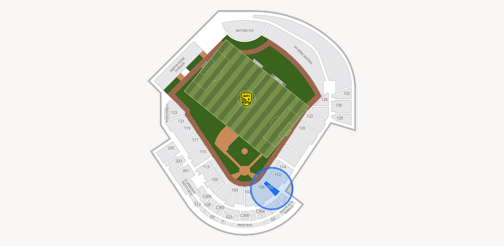 Rio Grande Credit Union Field at Isotopes Park Seating Chart