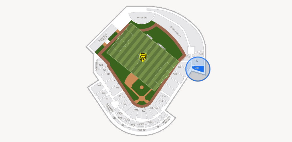 Rio Grande Credit Union Field at Isotopes Park Seating Chart