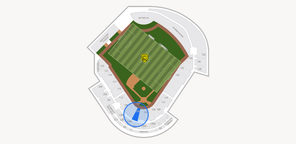 Rio Grande Credit Union Field at Isotopes Park Seating Chart