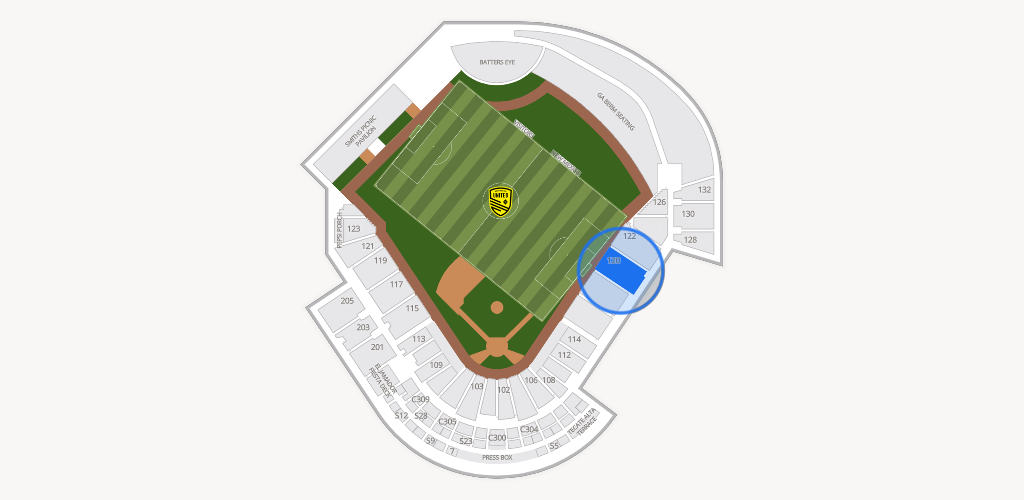 Rio Grande Credit Union Field at Isotopes Park Seating Chart