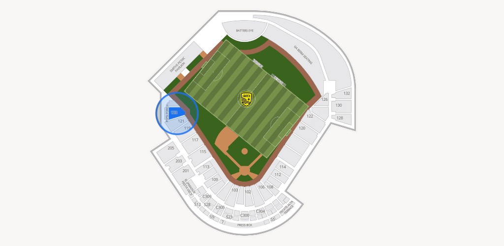 Rio Grande Credit Union Field at Isotopes Park Seating Chart