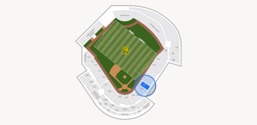 Rio Grande Credit Union Field at Isotopes Park Seating Chart