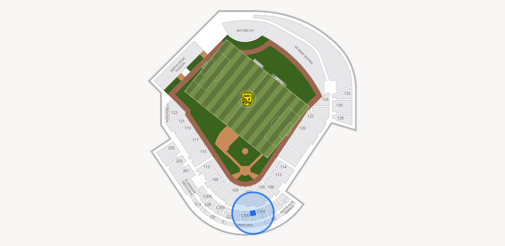 Rio Grande Credit Union Field at Isotopes Park Seating Chart