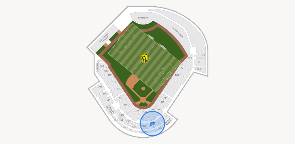 Rio Grande Credit Union Field at Isotopes Park Seating Chart