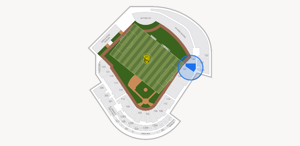 Rio Grande Credit Union Field at Isotopes Park Seating Chart