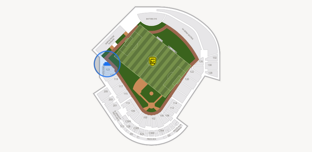 Rio Grande Credit Union Field at Isotopes Park Seating Chart