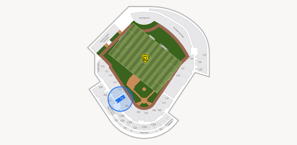 Rio Grande Credit Union Field at Isotopes Park Seating Chart