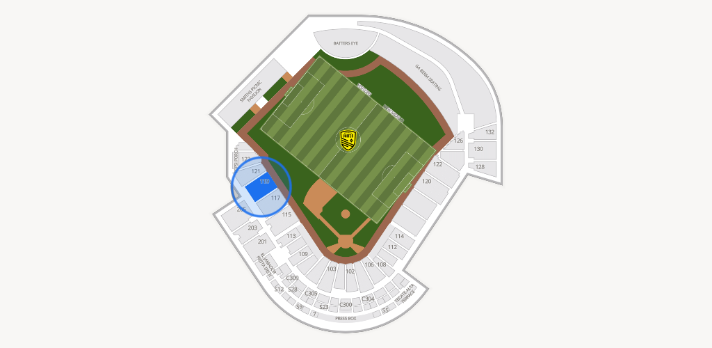 Rio Grande Credit Union Field at Isotopes Park Seating Chart