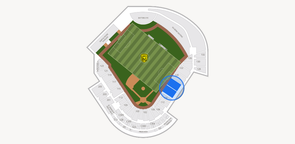 Rio Grande Credit Union Field at Isotopes Park Seating Chart