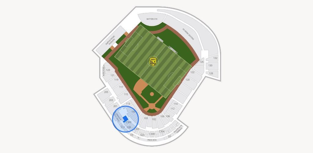 Rio Grande Credit Union Field at Isotopes Park Seating Chart