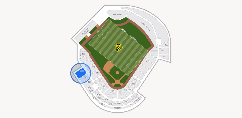 Rio Grande Credit Union Field at Isotopes Park Seating Chart