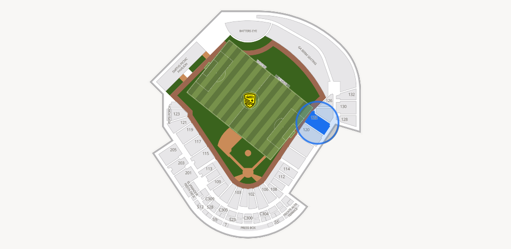Rio Grande Credit Union Field at Isotopes Park Seating Chart