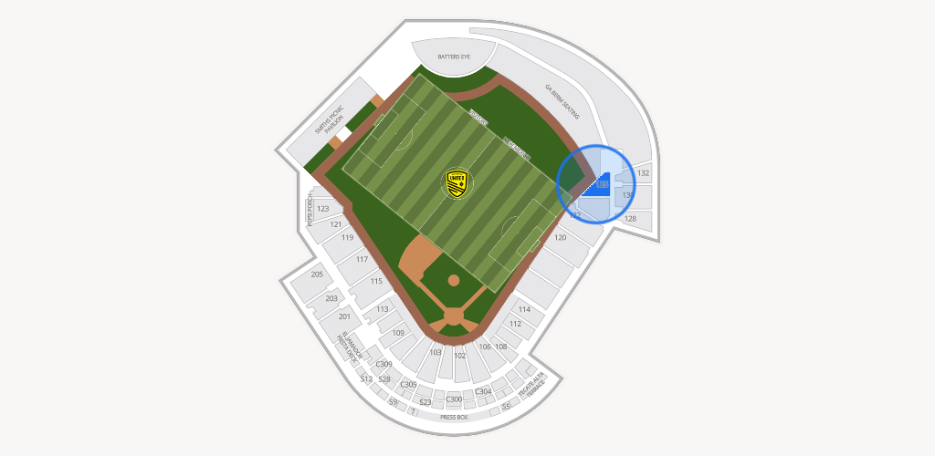 Rio Grande Credit Union Field at Isotopes Park Seating Chart