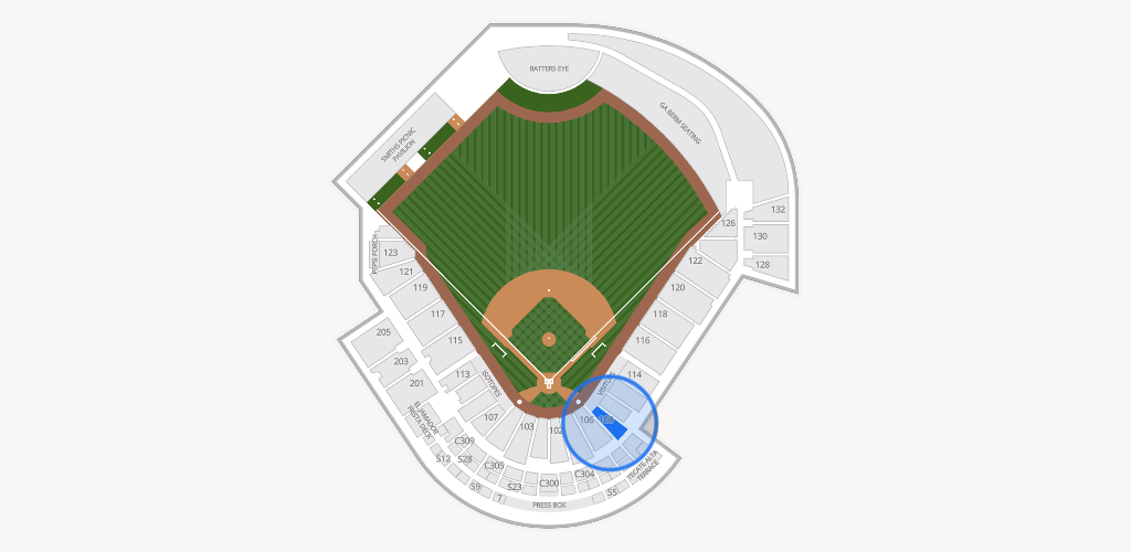 Rio Grande Credit Union Field at Isotopes Park Seating Chart