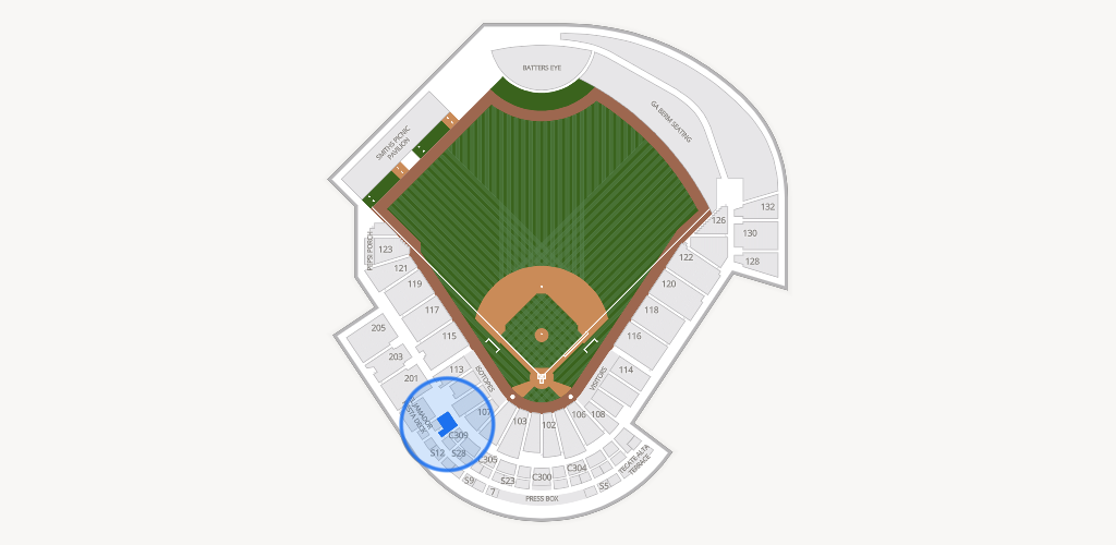Rio Grande Credit Union Field at Isotopes Park Seating Chart