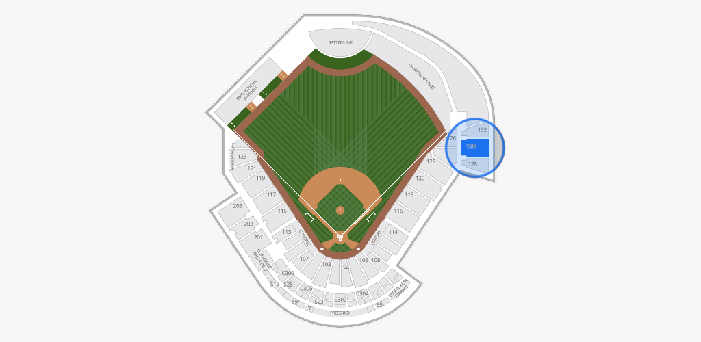Rio Grande Credit Union Field at Isotopes Park Seating Chart