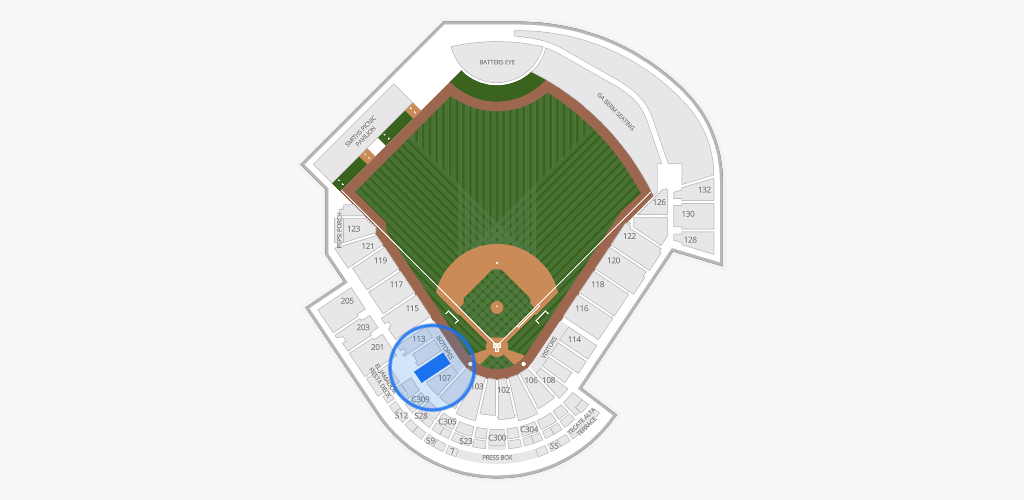 Rio Grande Credit Union Field at Isotopes Park Seating Chart