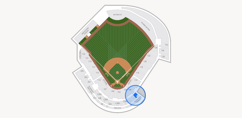 Rio Grande Credit Union Field at Isotopes Park Seating Chart