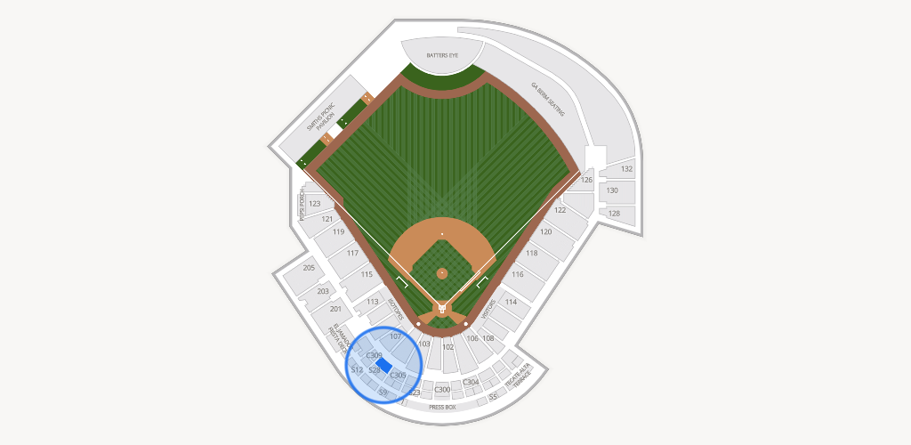 Rio Grande Credit Union Field at Isotopes Park Seating Chart