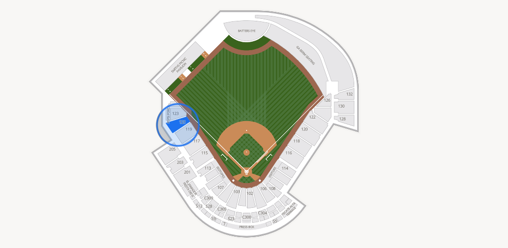 Rio Grande Credit Union Field at Isotopes Park Seating Chart