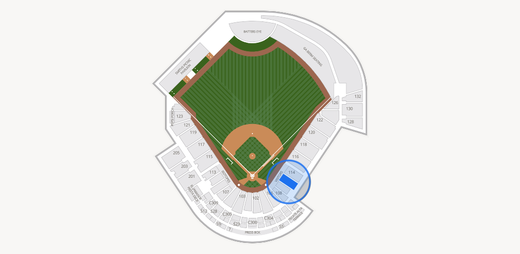 Rio Grande Credit Union Field at Isotopes Park Seating Chart