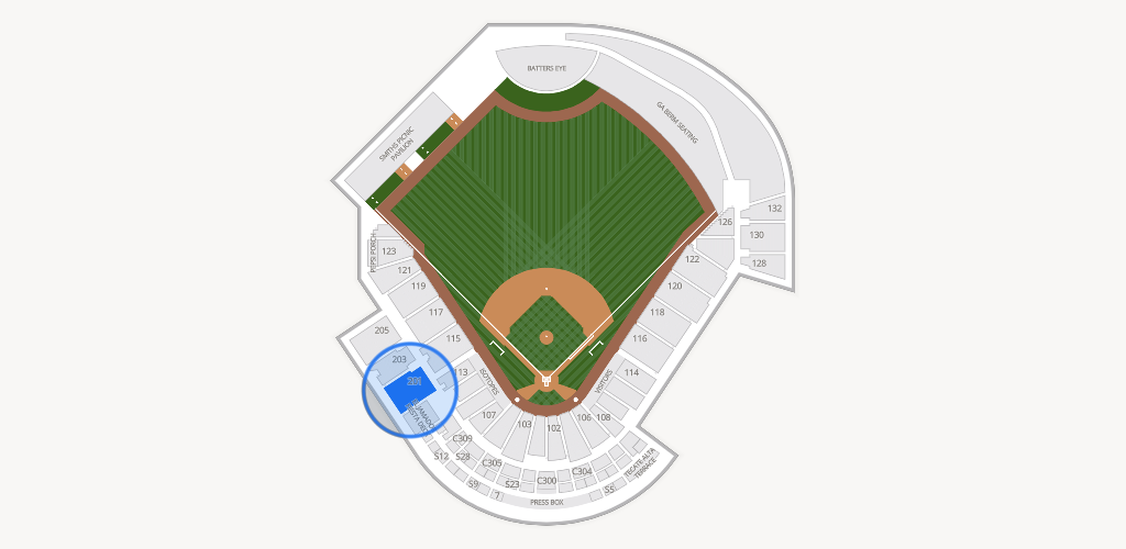 Rio Grande Credit Union Field at Isotopes Park Seating Chart