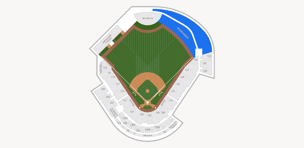 Rio Grande Credit Union Field at Isotopes Park Seating Chart