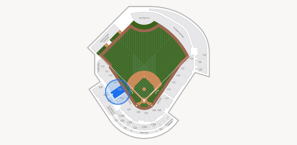Rio Grande Credit Union Field at Isotopes Park Seating Chart