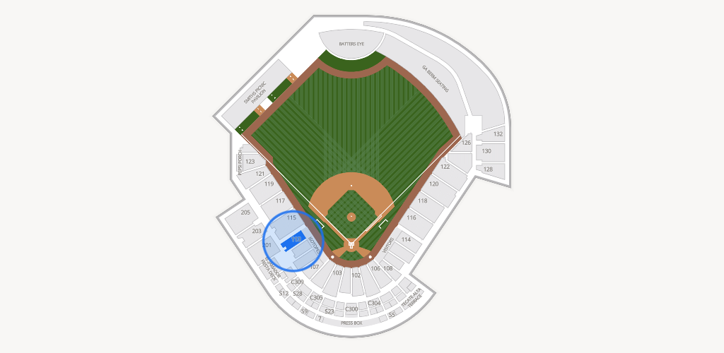 Rio Grande Credit Union Field at Isotopes Park Seating Chart