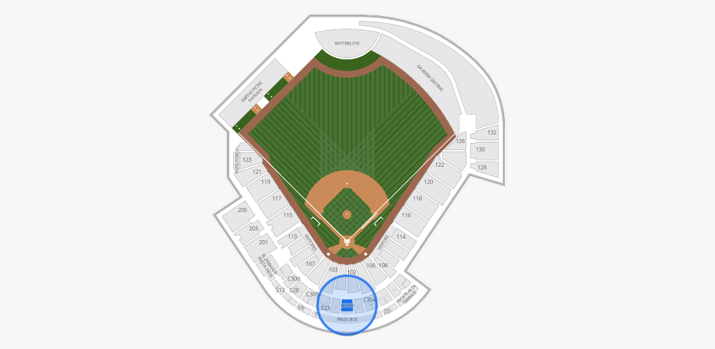 Rio Grande Credit Union Field at Isotopes Park Seating Chart
