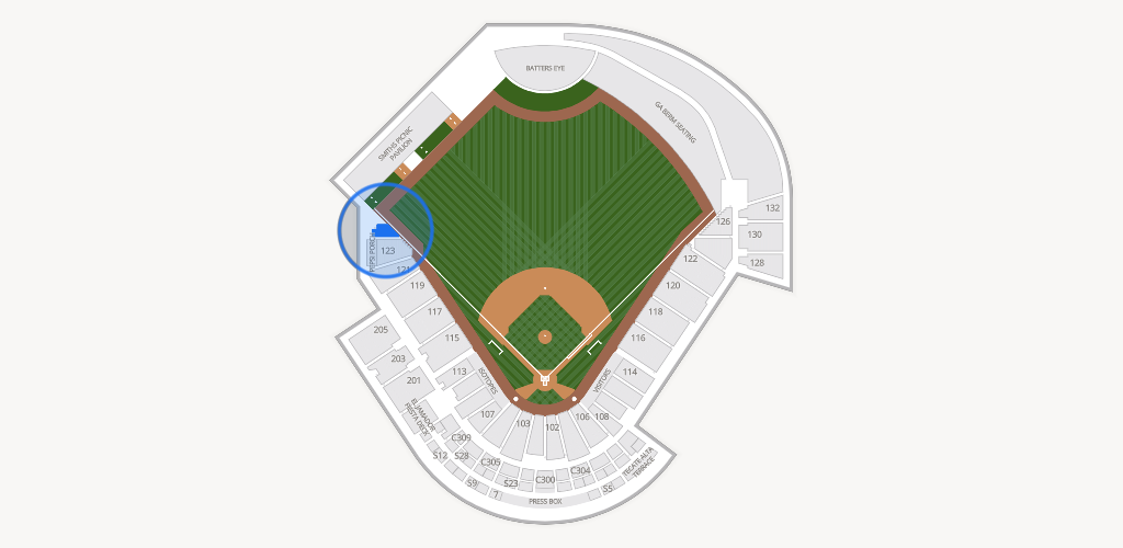Rio Grande Credit Union Field at Isotopes Park Seating Chart