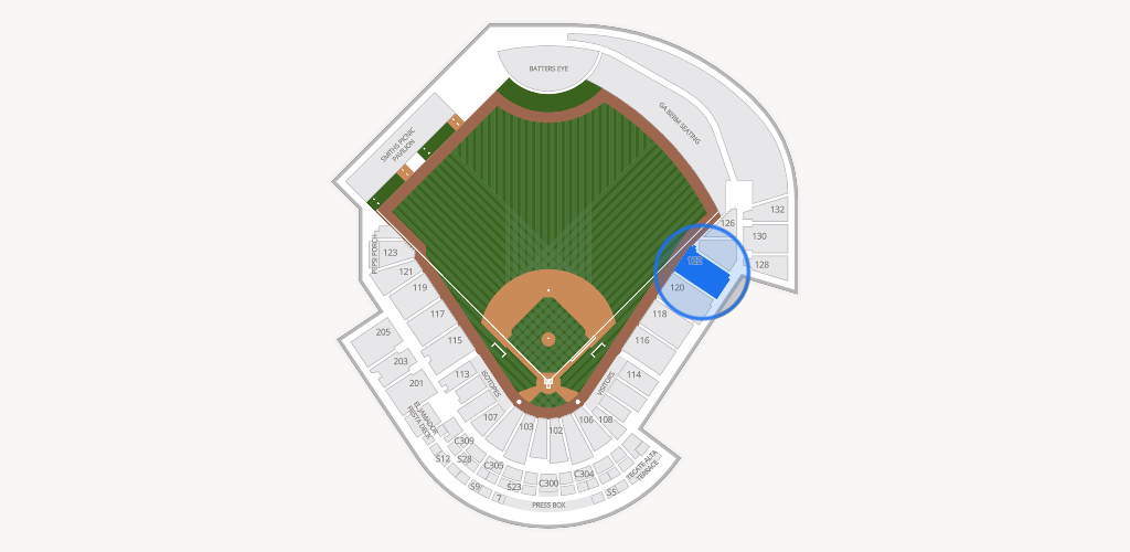 Rio Grande Credit Union Field at Isotopes Park Seating Chart