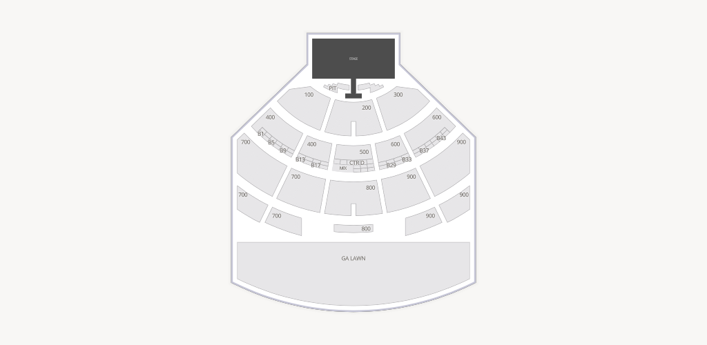 Riverbend Music Center Seating Chart