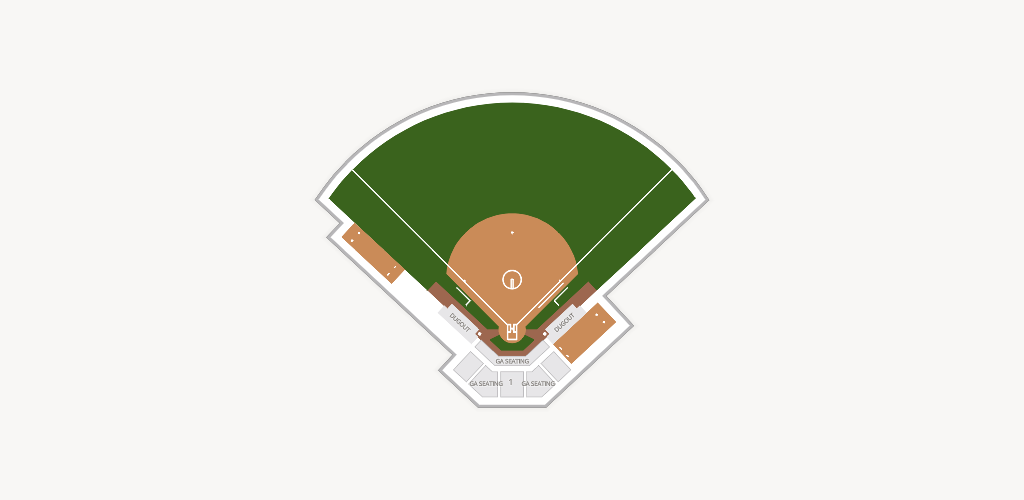 Roadrunner Softball Field Seating Chart