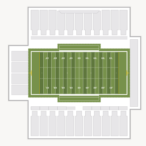 Robert & Janet Vackar Stadium seating chart