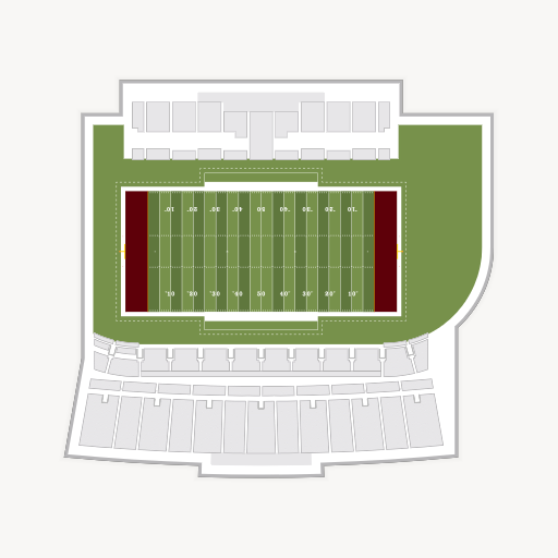Robert W. Plaster Stadium seating chart