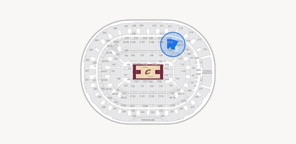 Rocket Arena Seating Chart