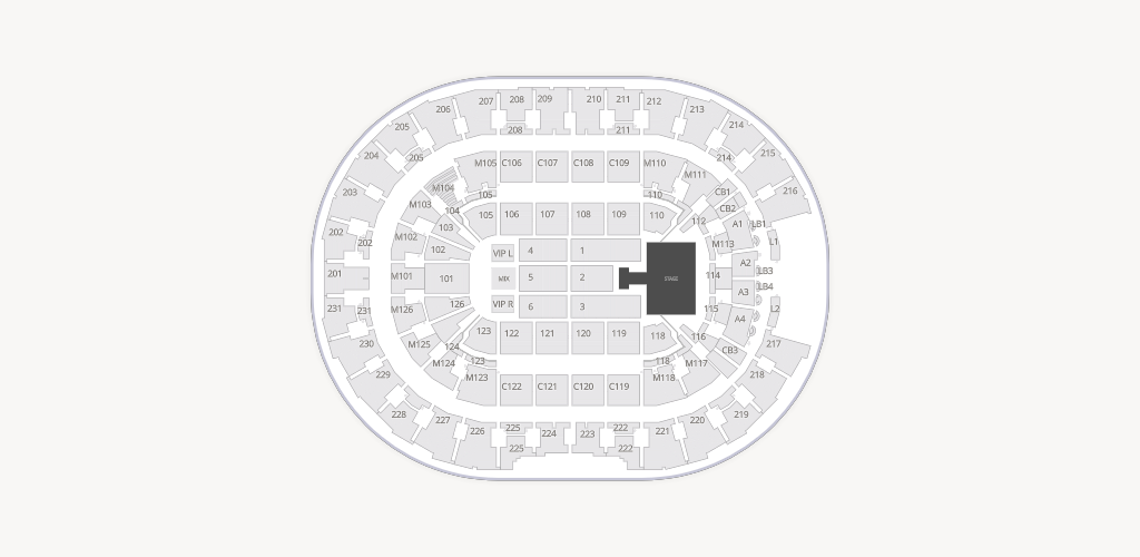 Rocket Arena Seating Chart