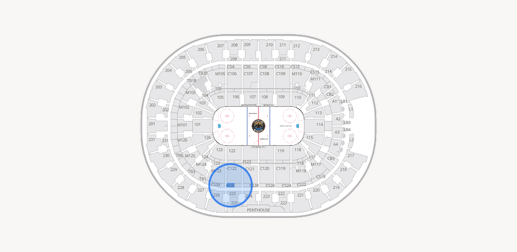 Rocket Arena Seating Chart