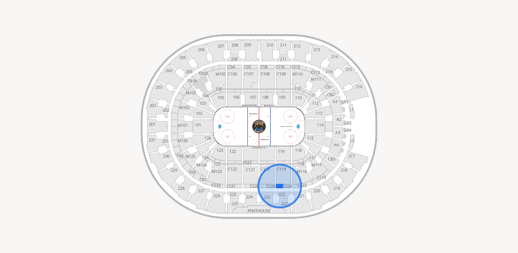 Rocket Arena Seating Chart