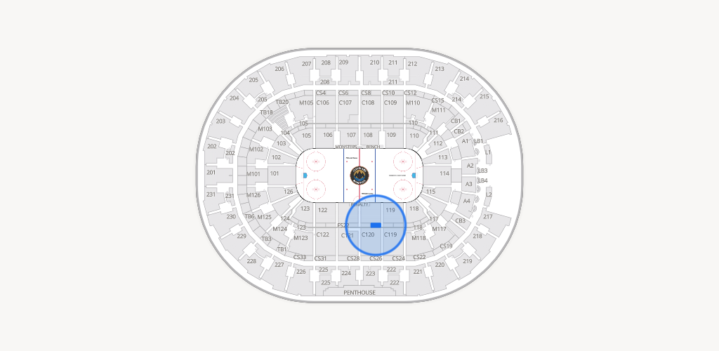 Rocket Arena Seating Chart