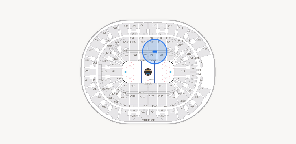 Rocket Arena Seating Chart