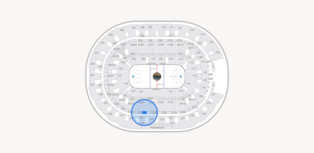 Rocket Arena Seating Chart